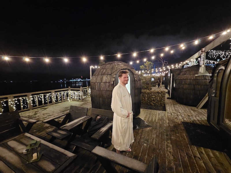 Sauna evening retreat