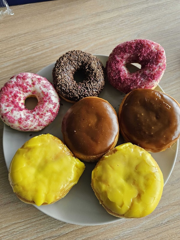Colorful donuts